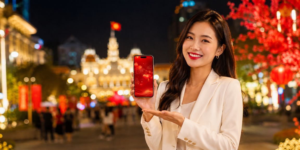 Không khí lễ hội tại TP Hồ Chí Minh với trải nghiệm mobile casino trên điện thoại